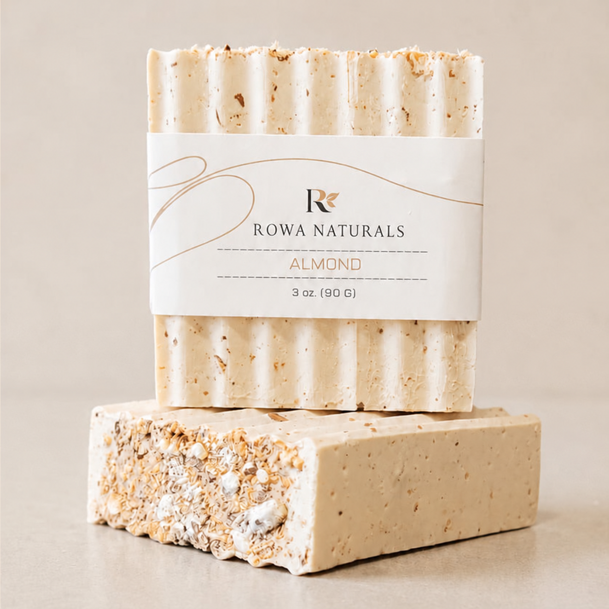 Handmade small soap from Rowa Naturals
